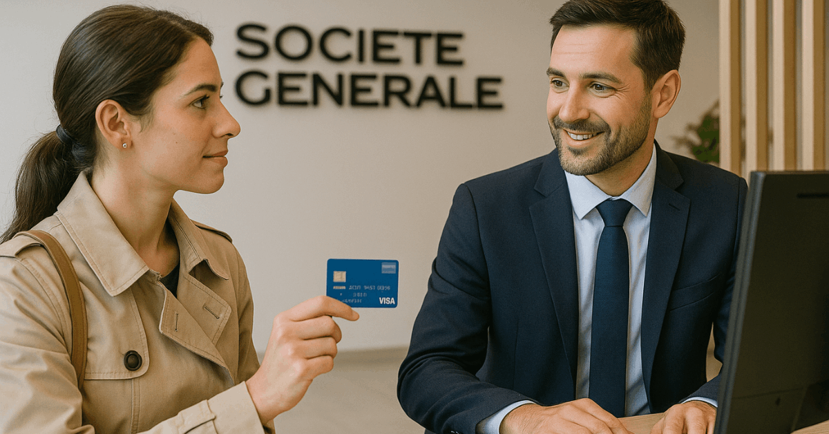 How to Apply for Société Générale CB Visa Card