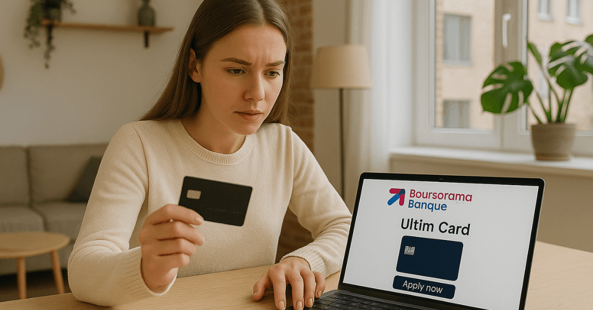Learn how to Apply for Boursorama Banque Ultim Card